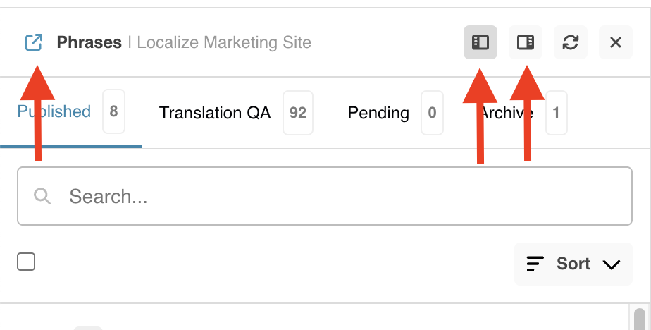 Adjusting the Editor Panel